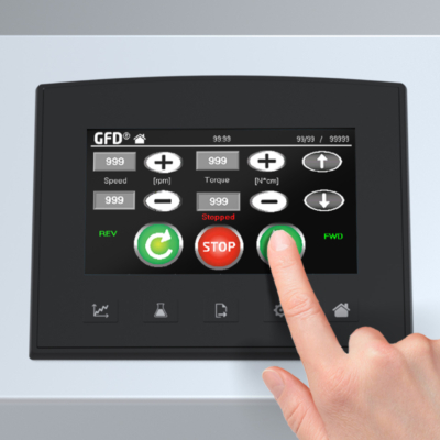 GFDLab PLUS HMI Finger Spincotech