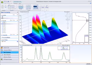 3D data processing screen Spincotech