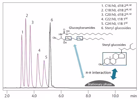 Analysis of Glucosylceramides and Steryl glucosides Spincotech