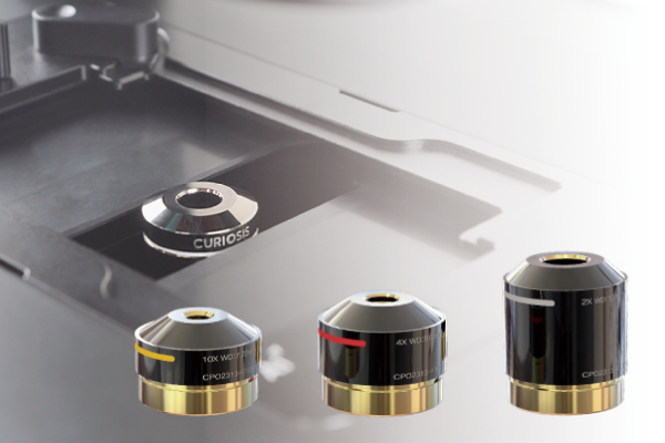 User-interchangeable objective Spincotech