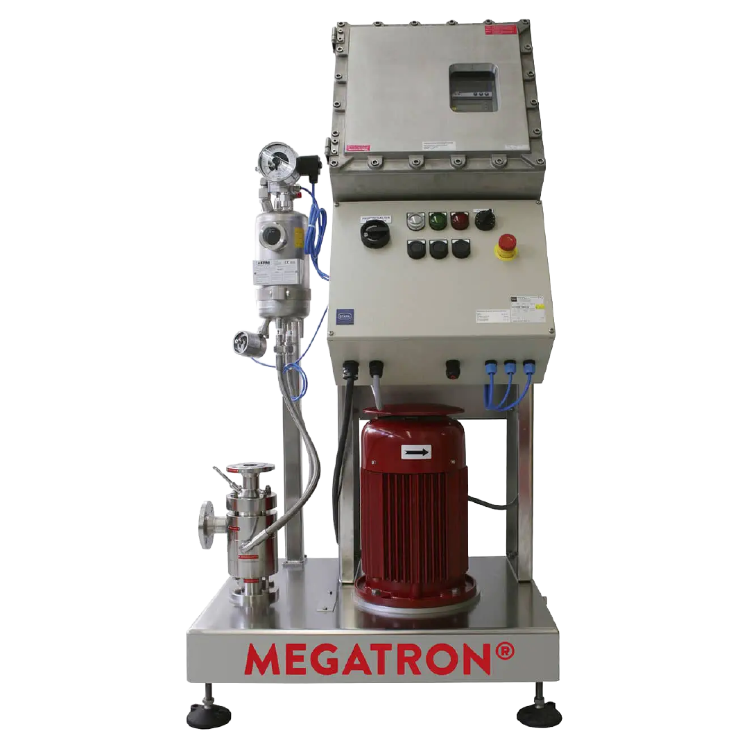 MT-V Series In-Line Disperser With up to 3 Rotor-Stator Units Spincotech