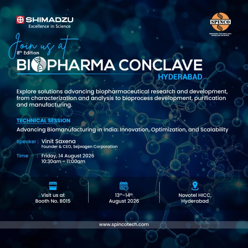 Biopharma Conclave Spincotech Banner
